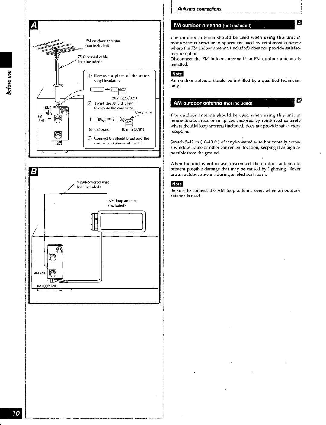 Technics SA-AX610, SA-AX910, SA-AX810 manual 