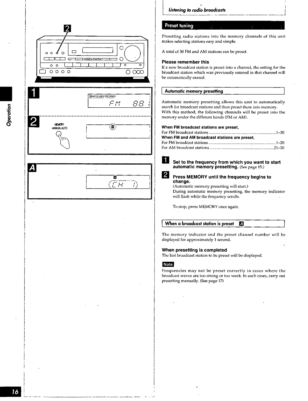 Technics SA-AX610, SA-AX910, SA-AX810 manual 