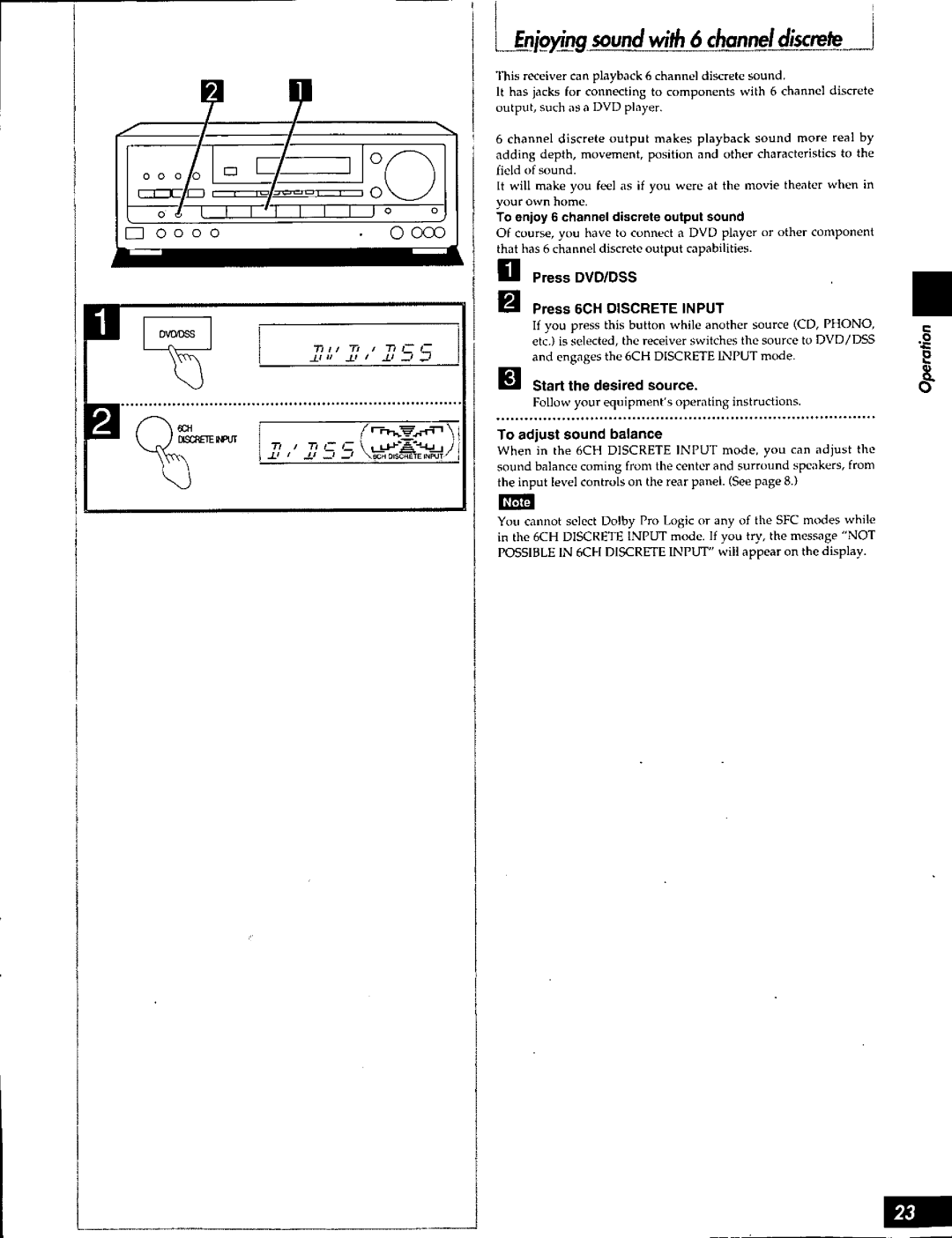 Technics SA-AX810, SA-AX910, SA-AX610 manual 