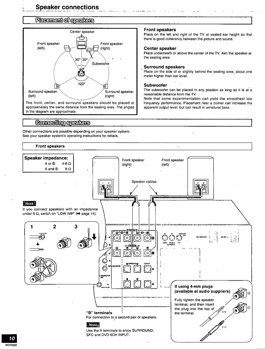 Technics SA-DA20 manual 