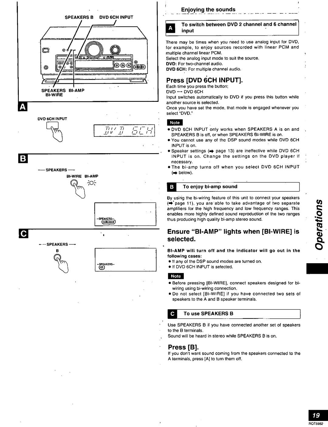 Technics SA-DA20 manual 