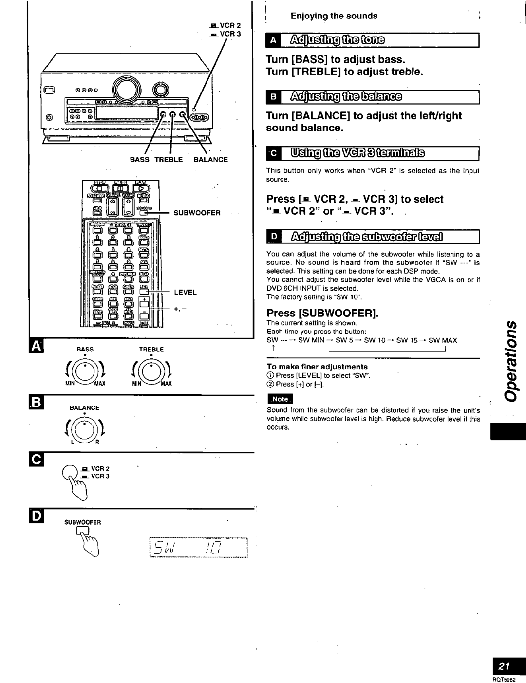 Technics SA-DA20 manual 