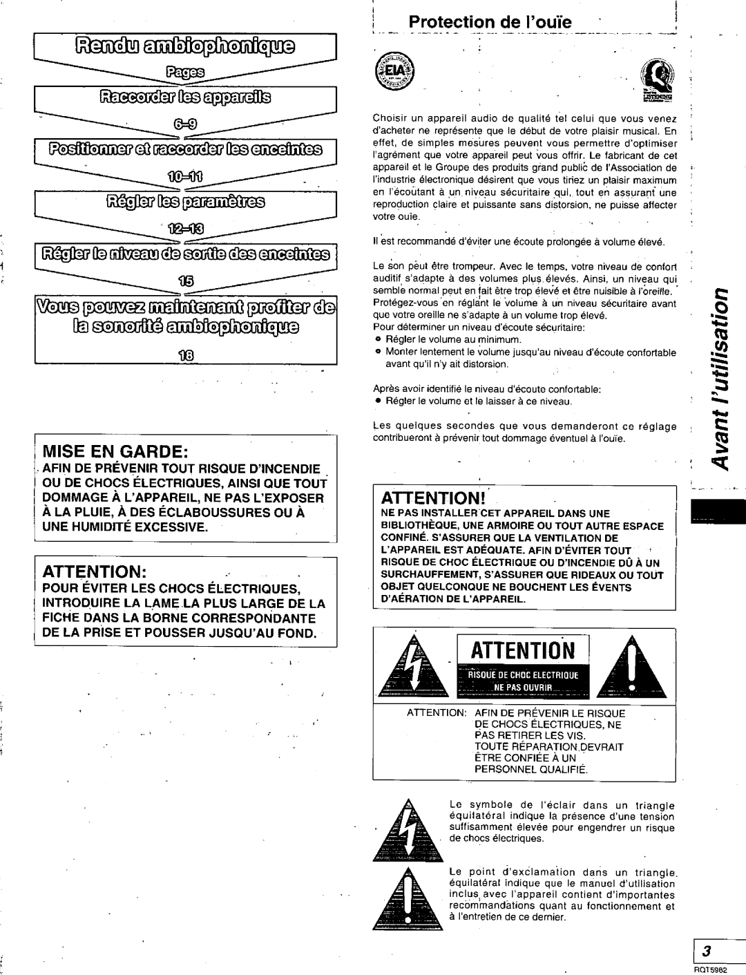 Technics SA-DA20 manual 