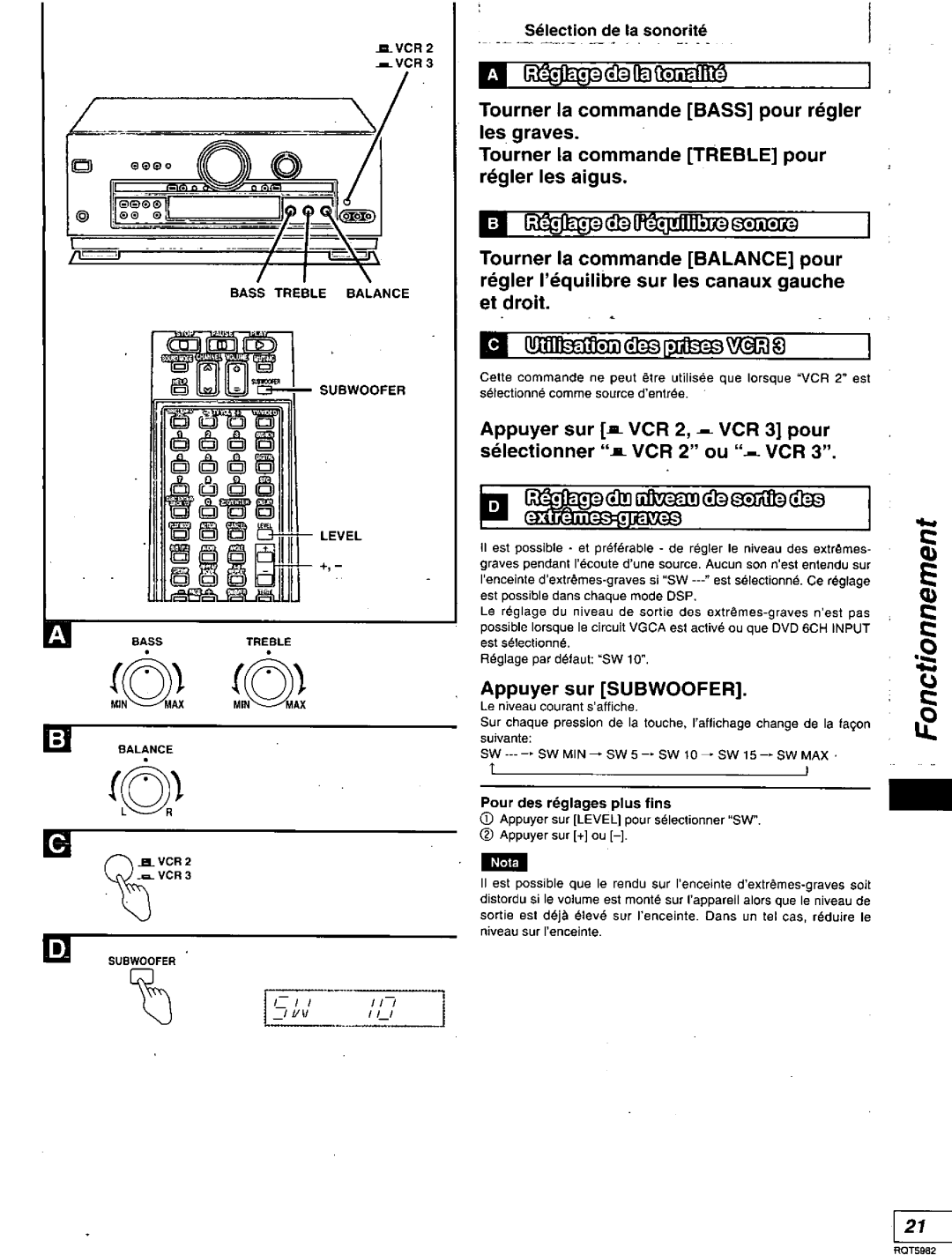 Technics SA-DA20 manual 