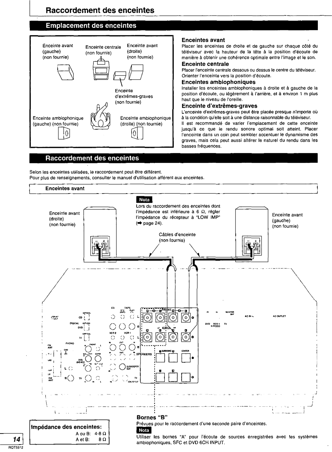 Technics RQT5512-Y, SA-DX1040, SA-DA10N, SA-DA8N manual 