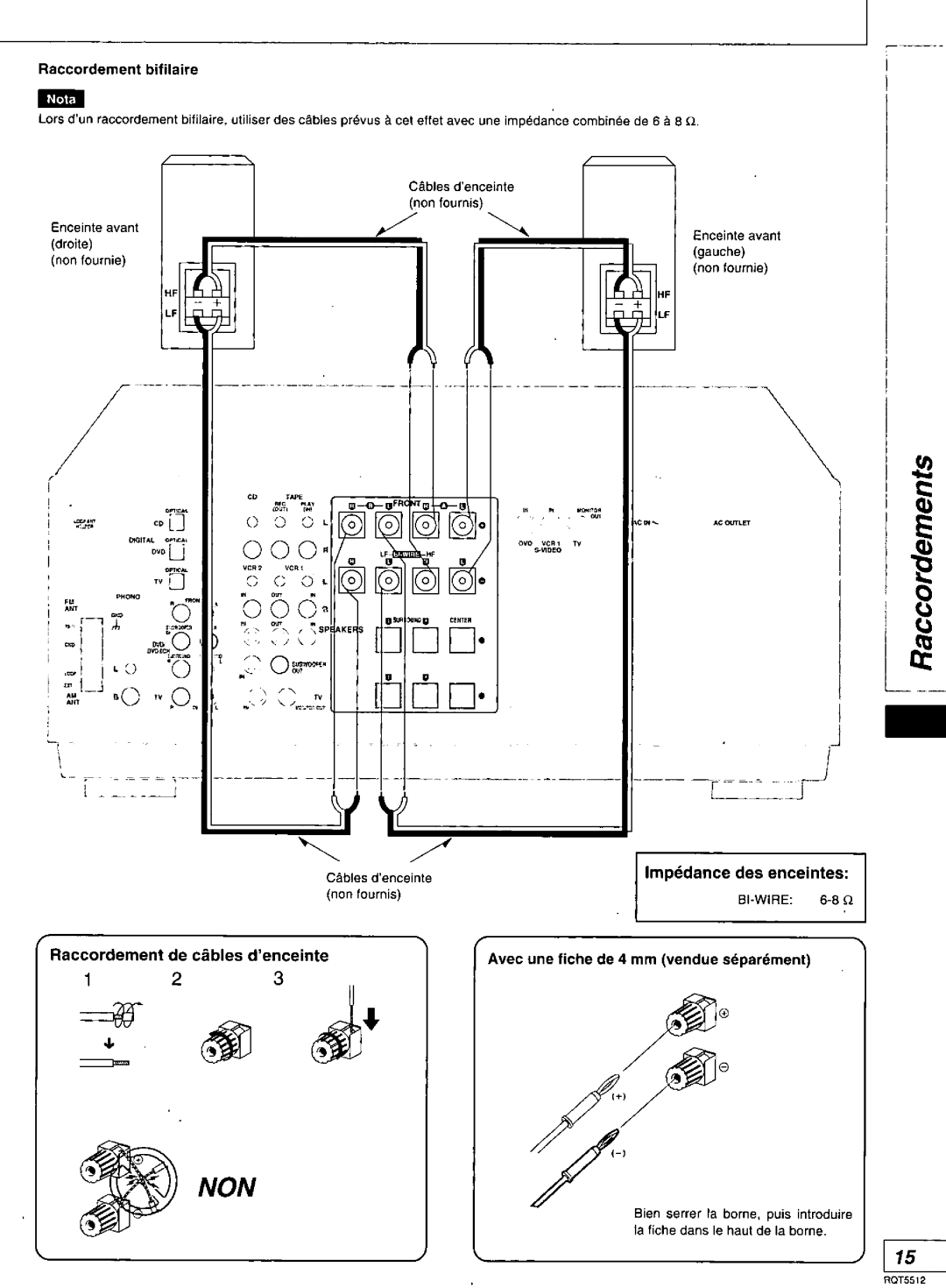 Technics SA-DA8N, SA-DX1040, SA-DA10N, RQT5512-Y manual 