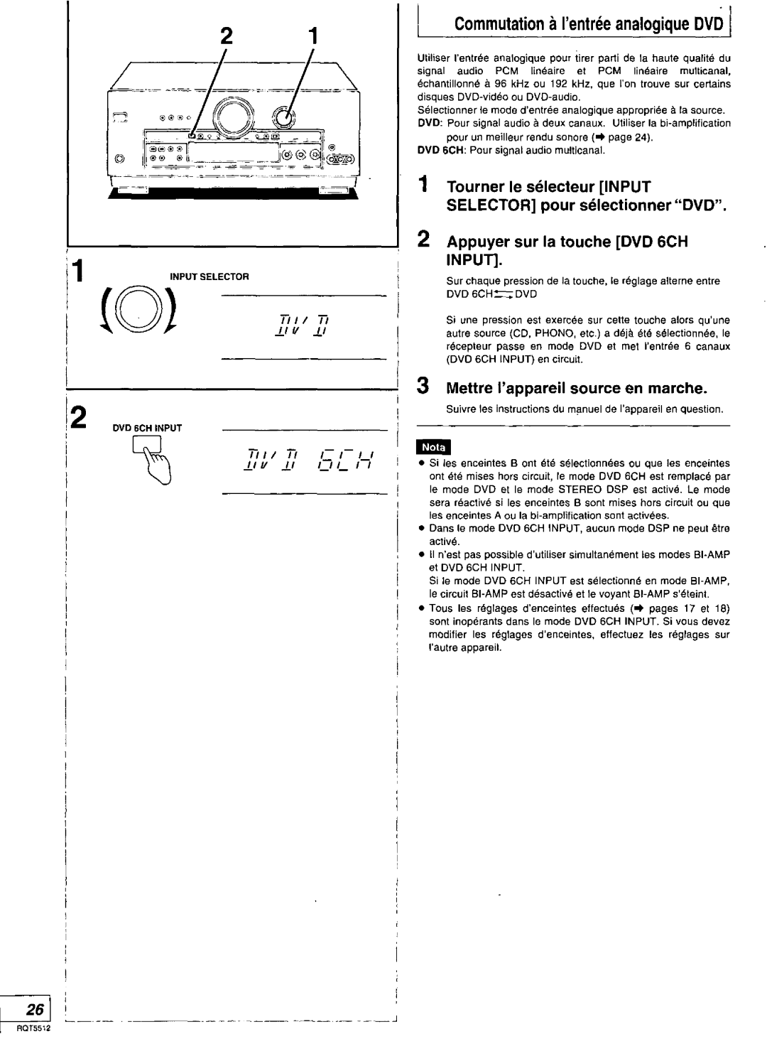 Technics RQT5512-Y, SA-DX1040, SA-DA10N, SA-DA8N manual 