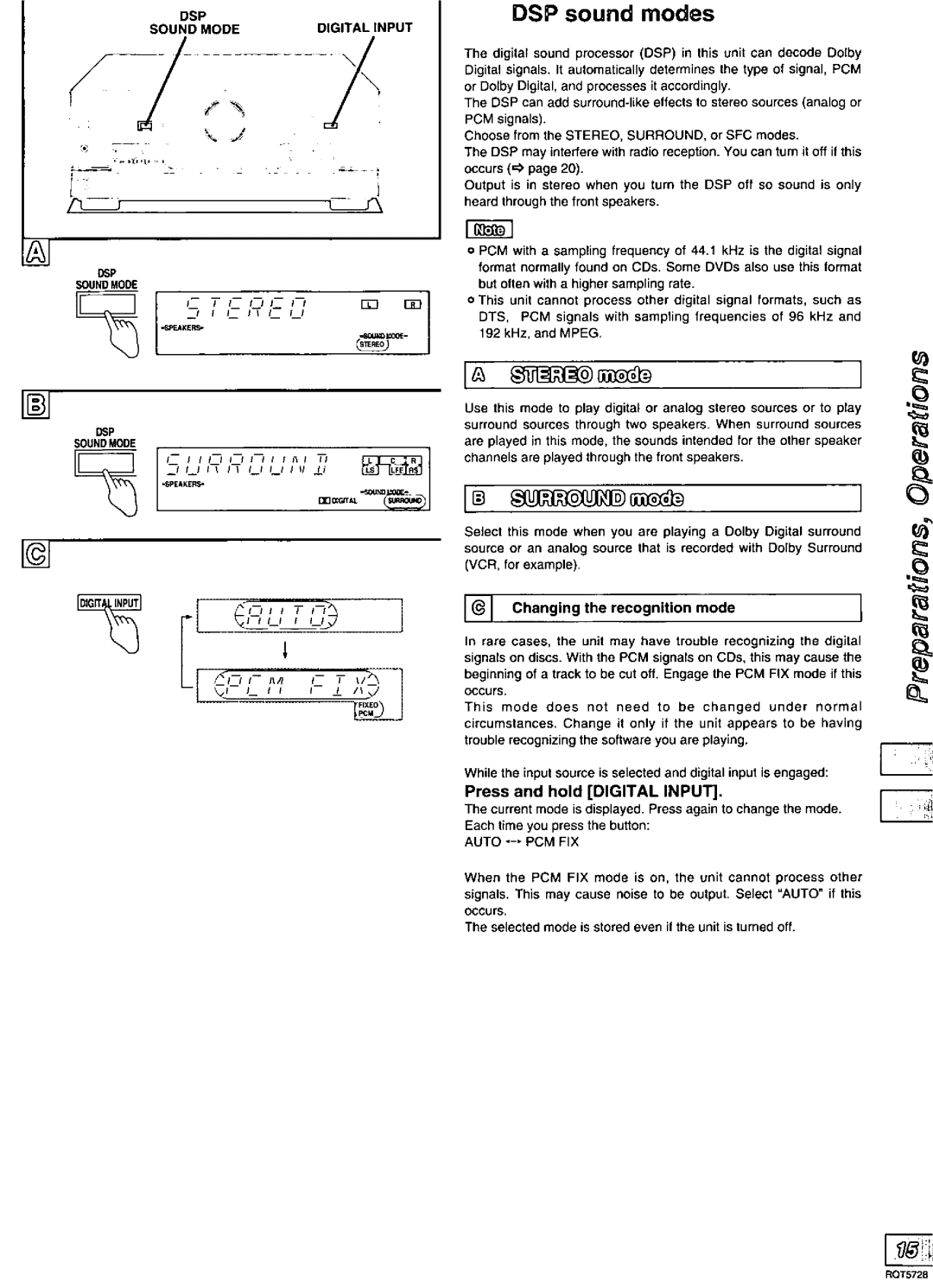 Technics SA-DX750 manual 