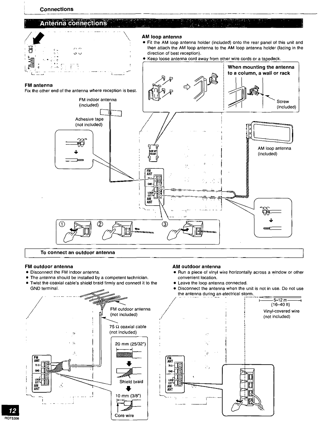 Technics SA-DX940 manual 