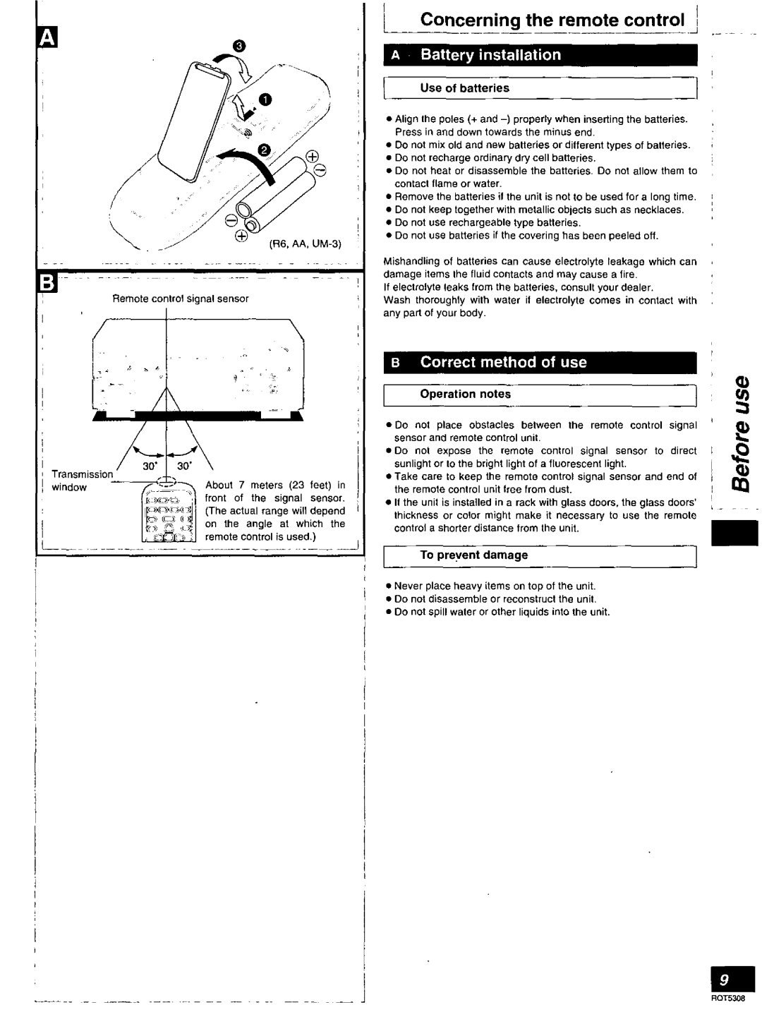 Technics SA-DX940 manual 