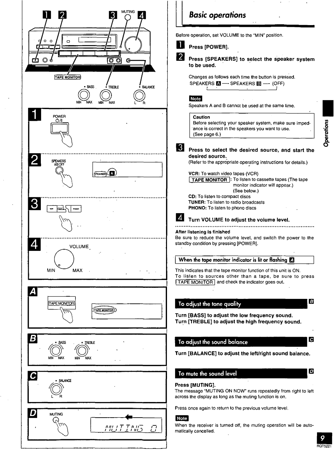 Technics SA-EX140 manual 