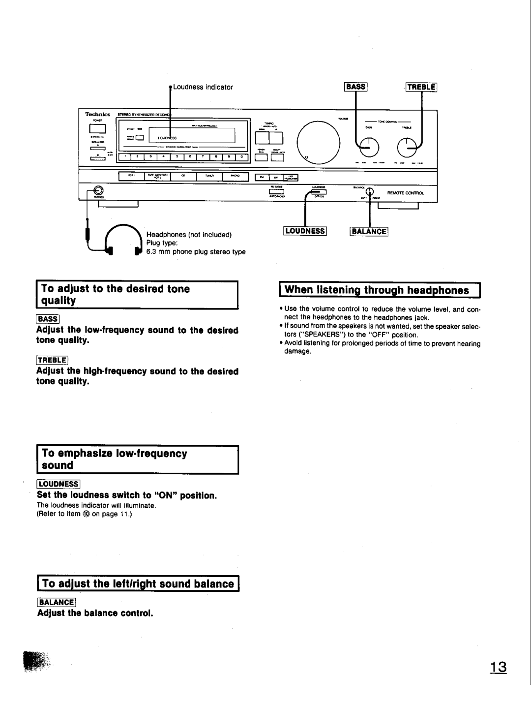 Technics SA-GX130D manual 