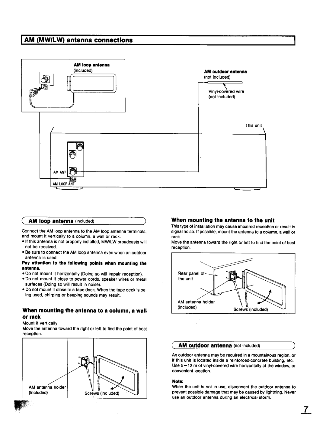 Technics SA-GX130D manual 