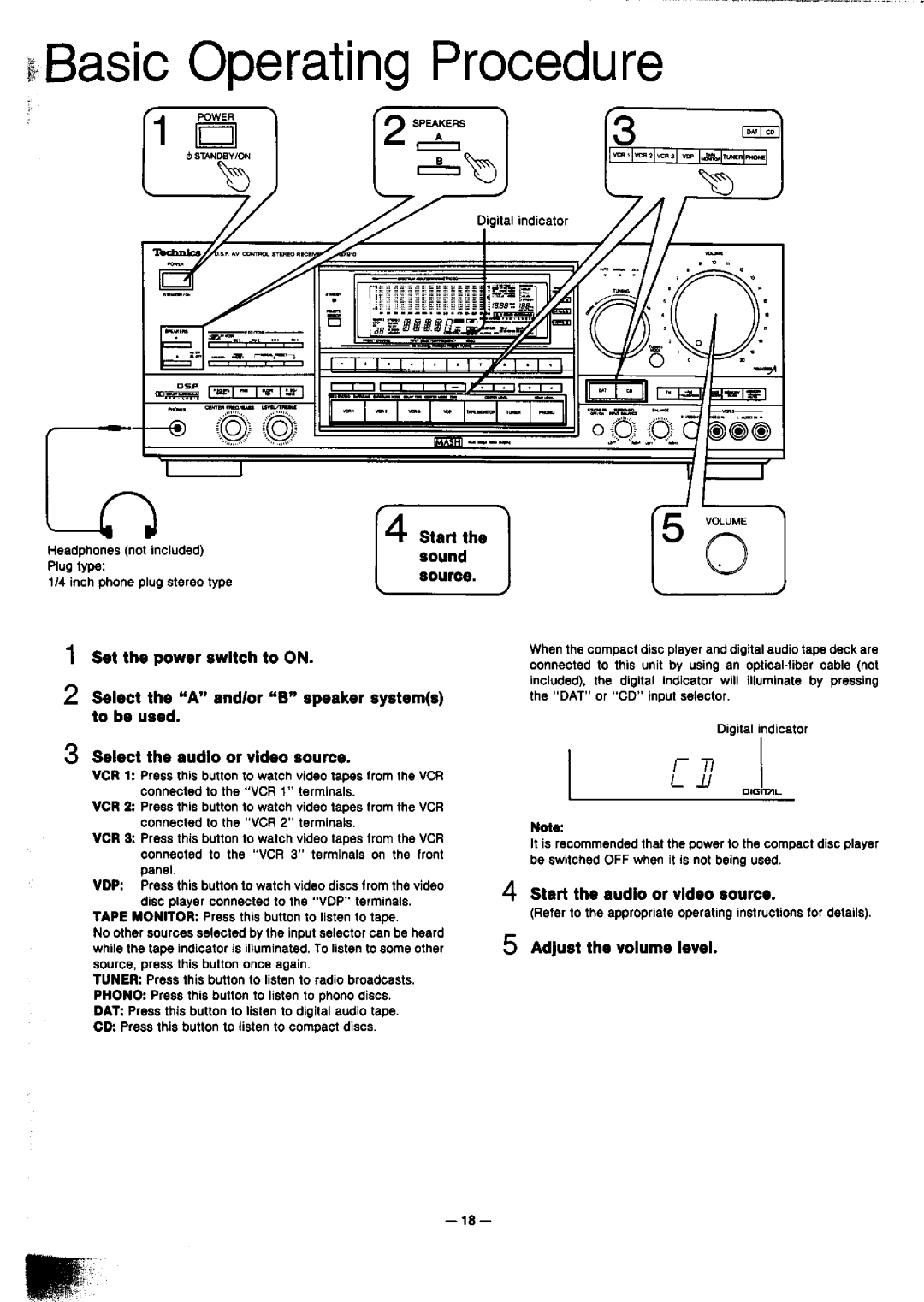 Technics SA-GX910 manual 