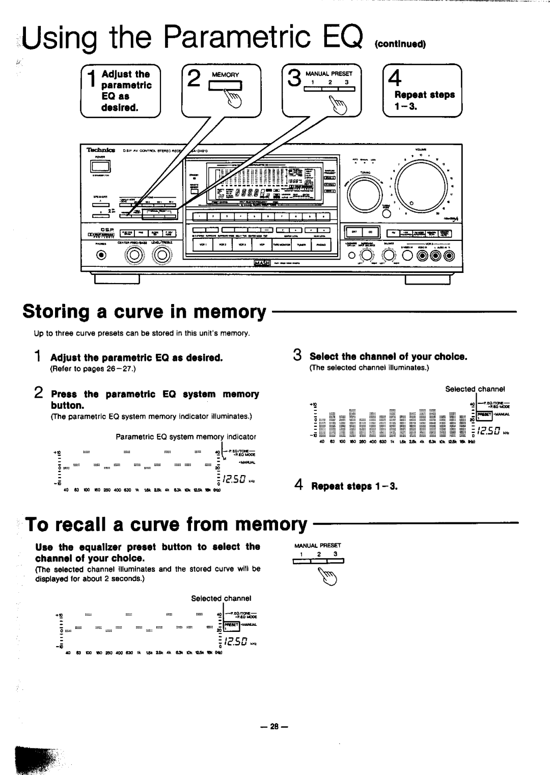 Technics SA-GX910 manual 