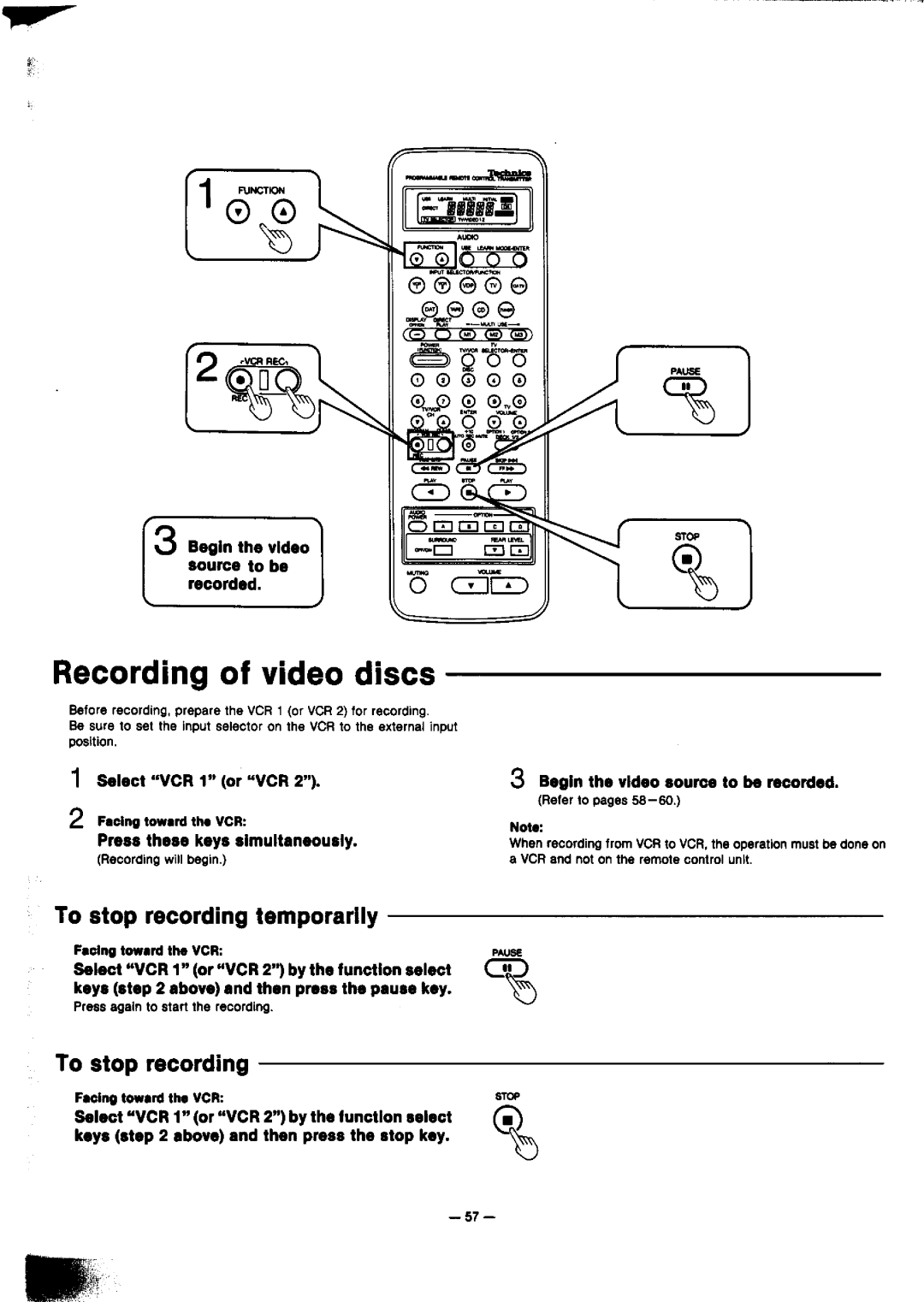 Technics SA-GX910 manual 