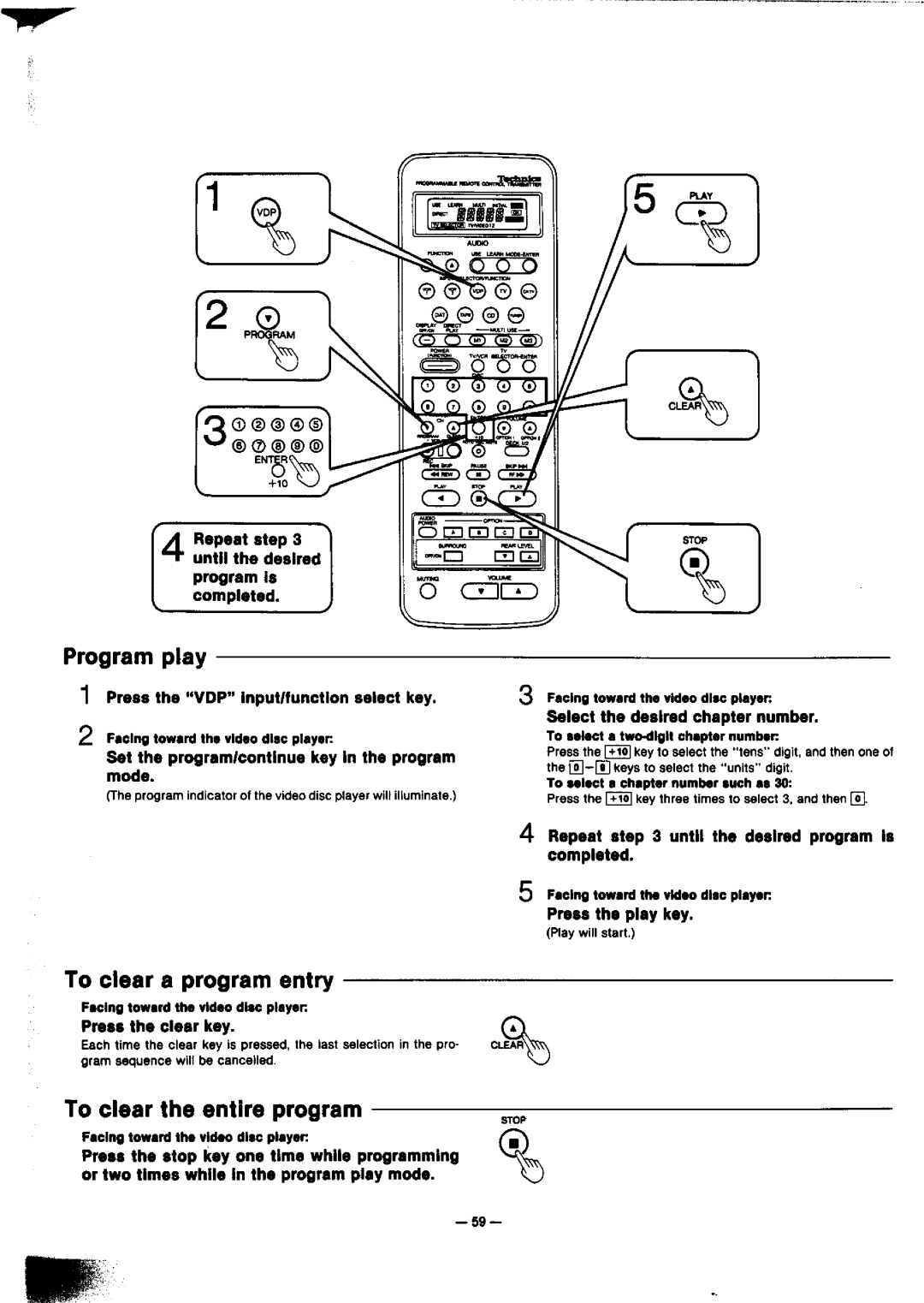 Technics SA-GX910 manual 