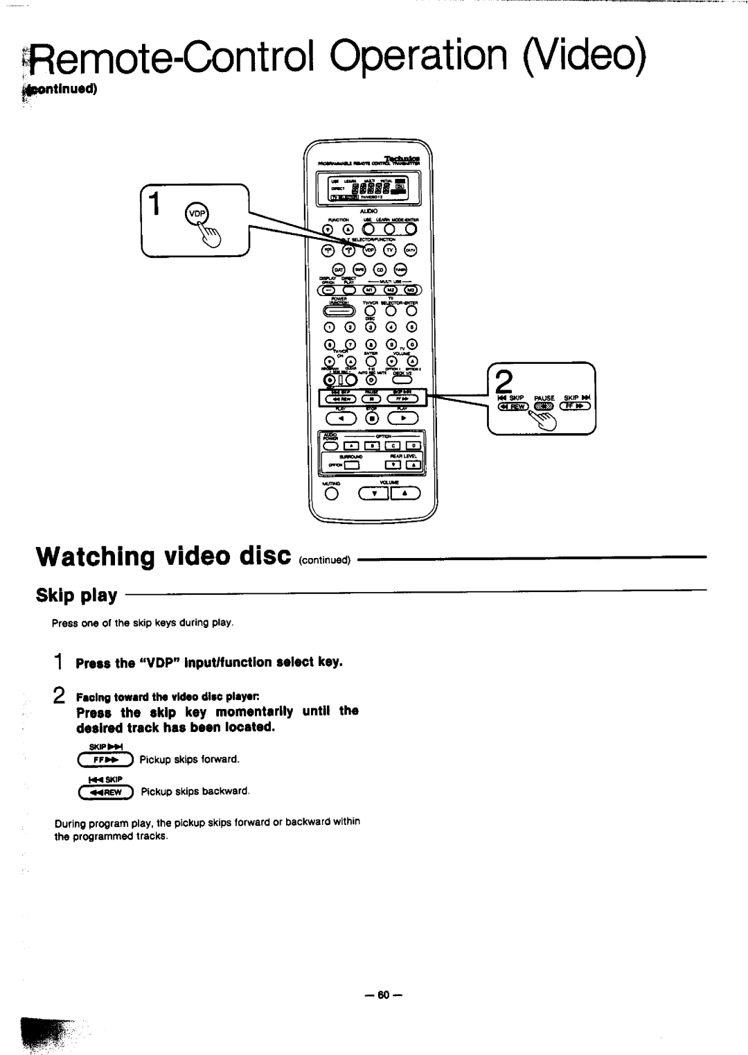 Technics SA-GX910 manual 