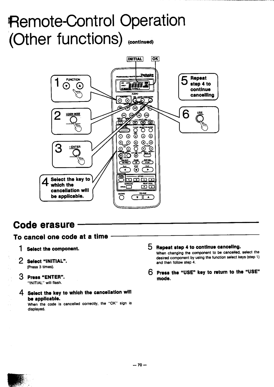 Technics SA-GX910 manual 