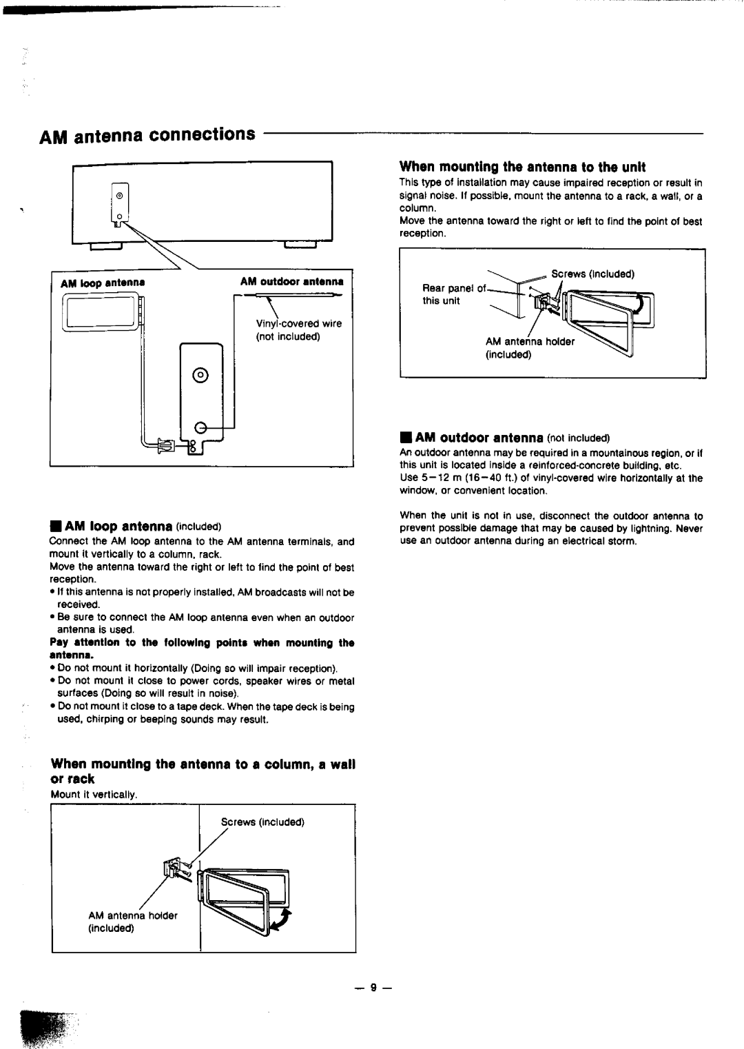 Technics SA-GX910 manual 