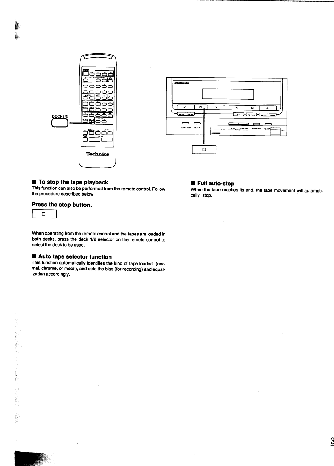 Technics SC-CH700 manual 