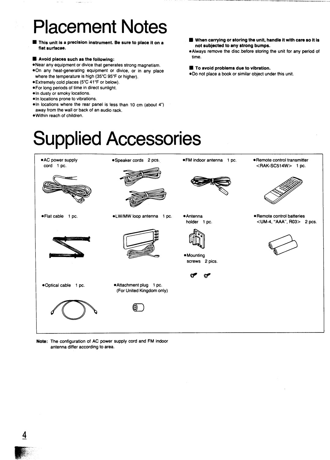 Technics SC-CH700 manual 