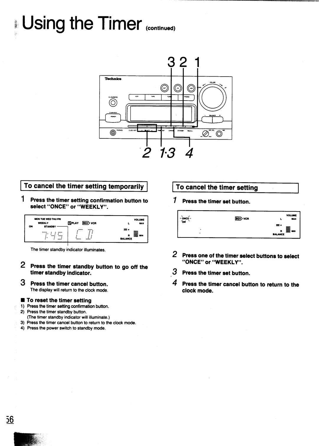 Technics SC-CH700 manual 