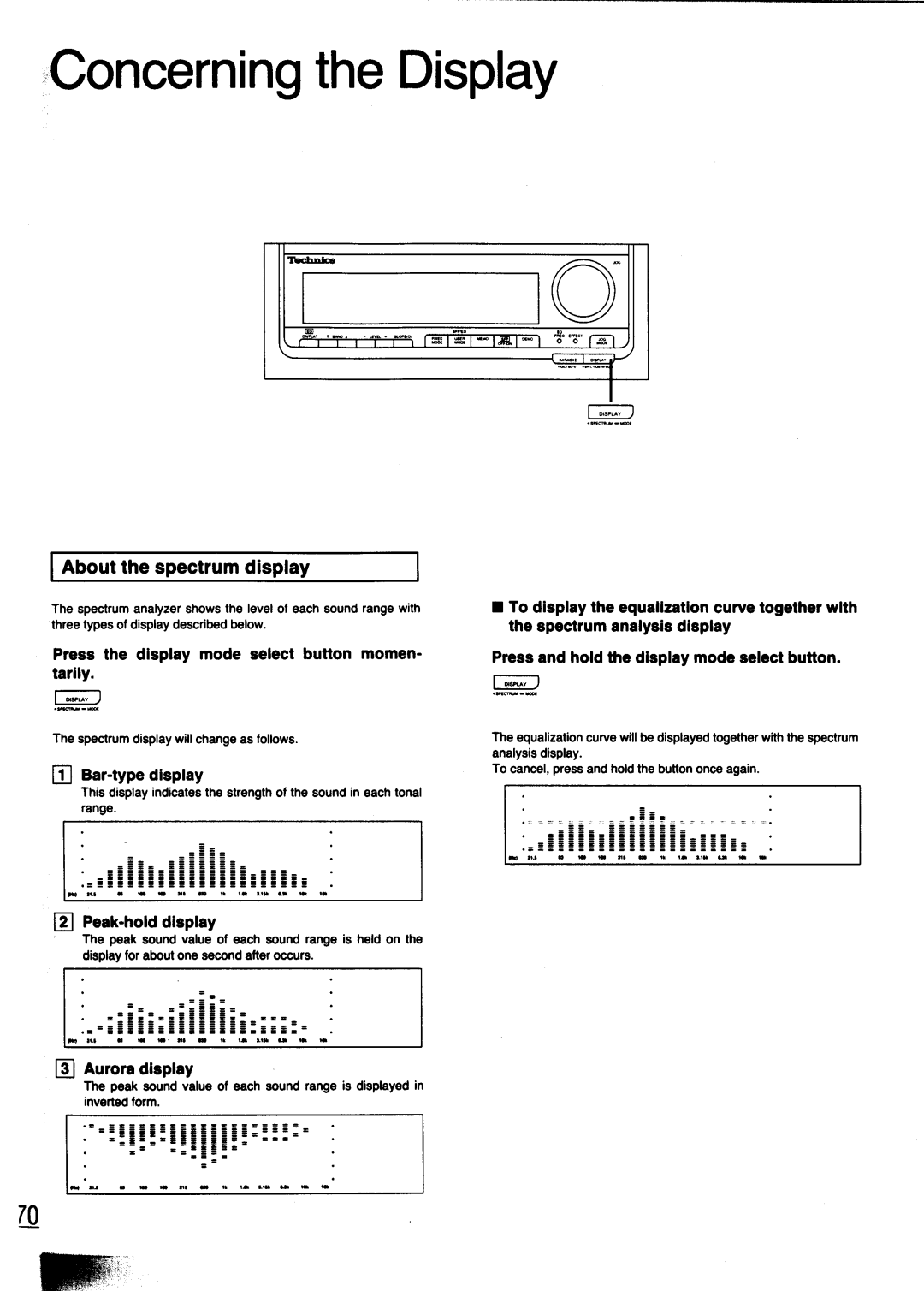 Technics SC-CH700 manual 