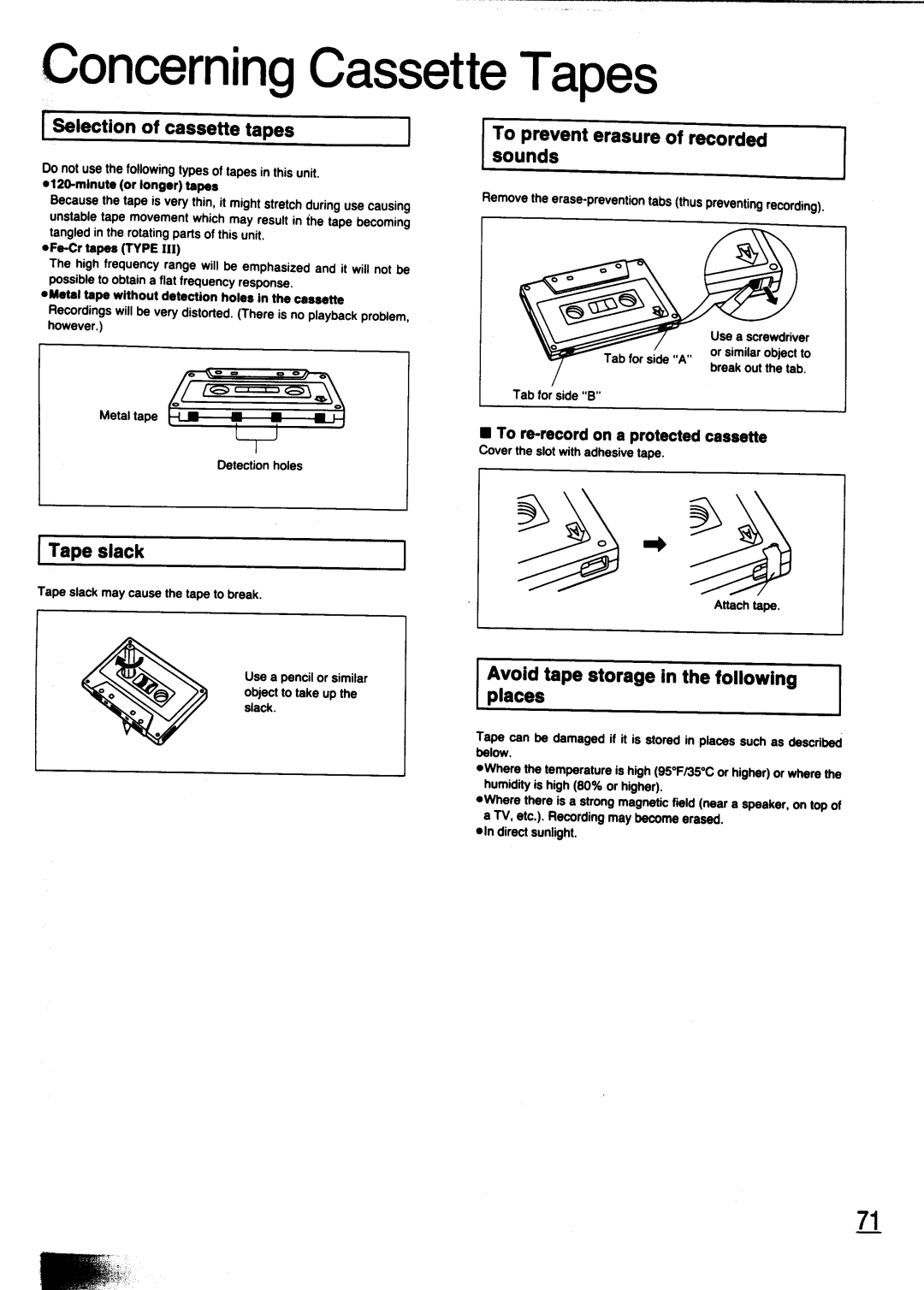 Technics SC-CH700 manual 