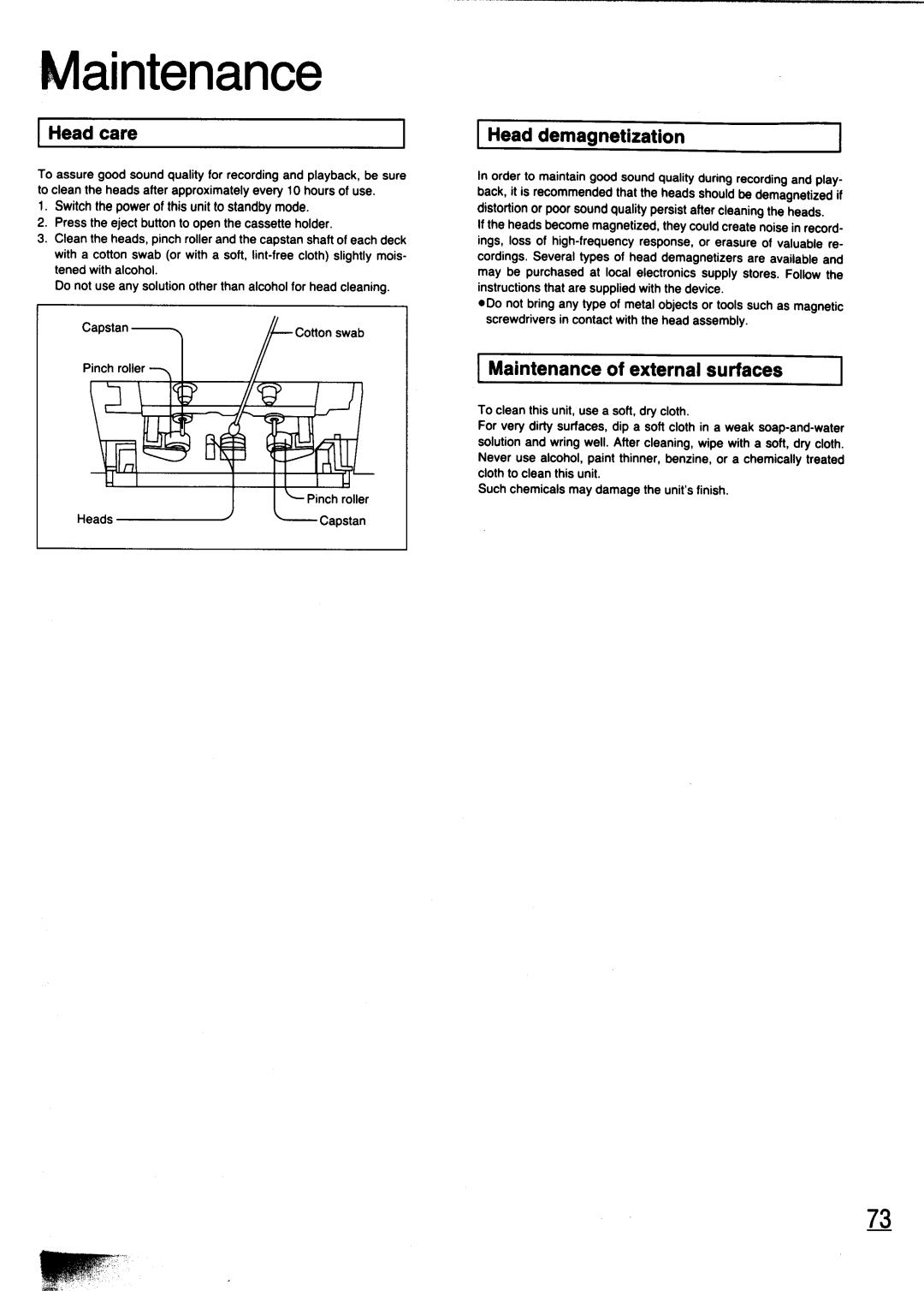 Technics SC-CH700 manual 