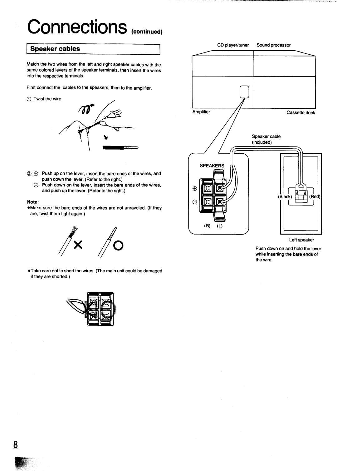 Technics SC-CH700 manual 