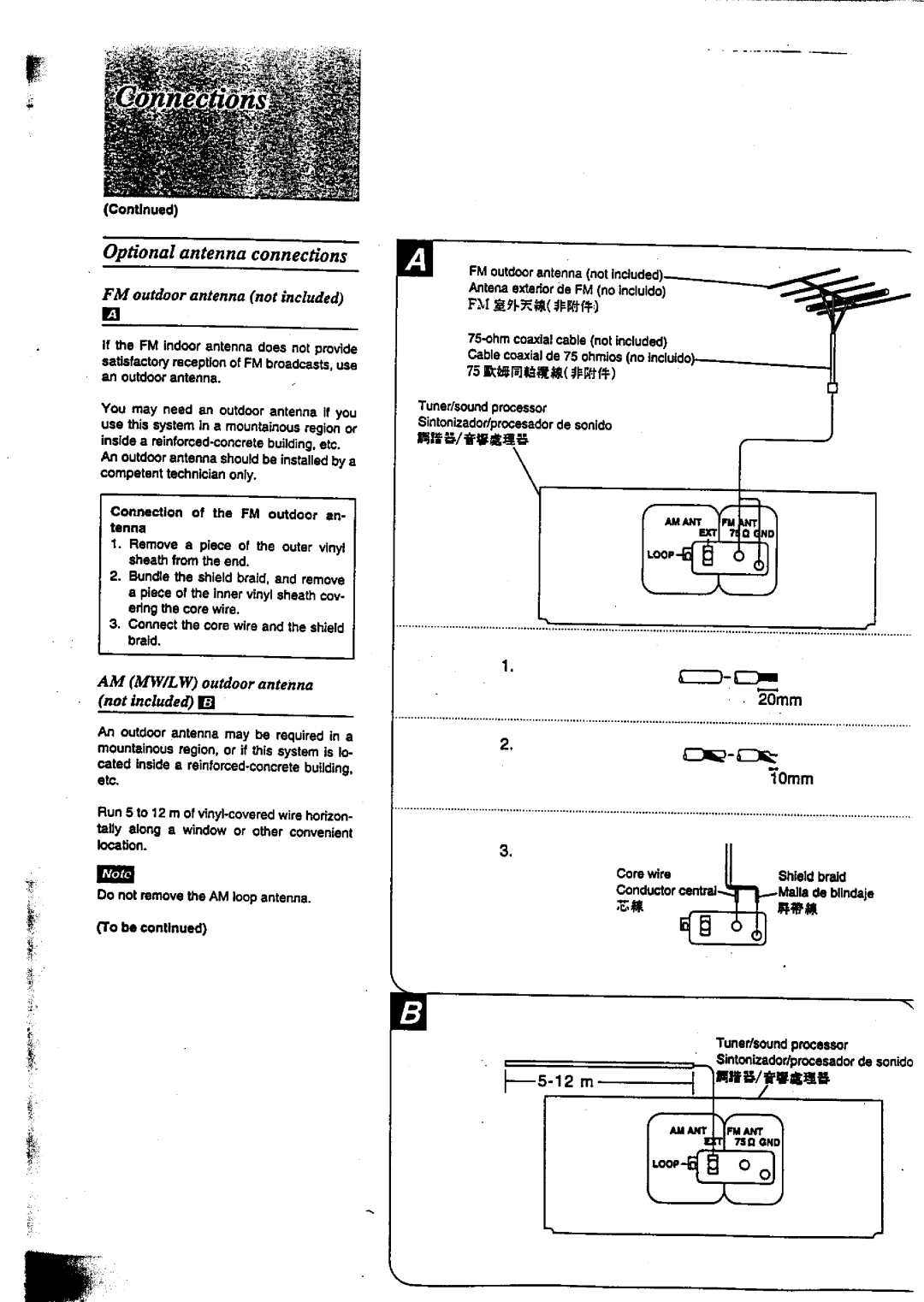 Technics SC-CH717 manual 