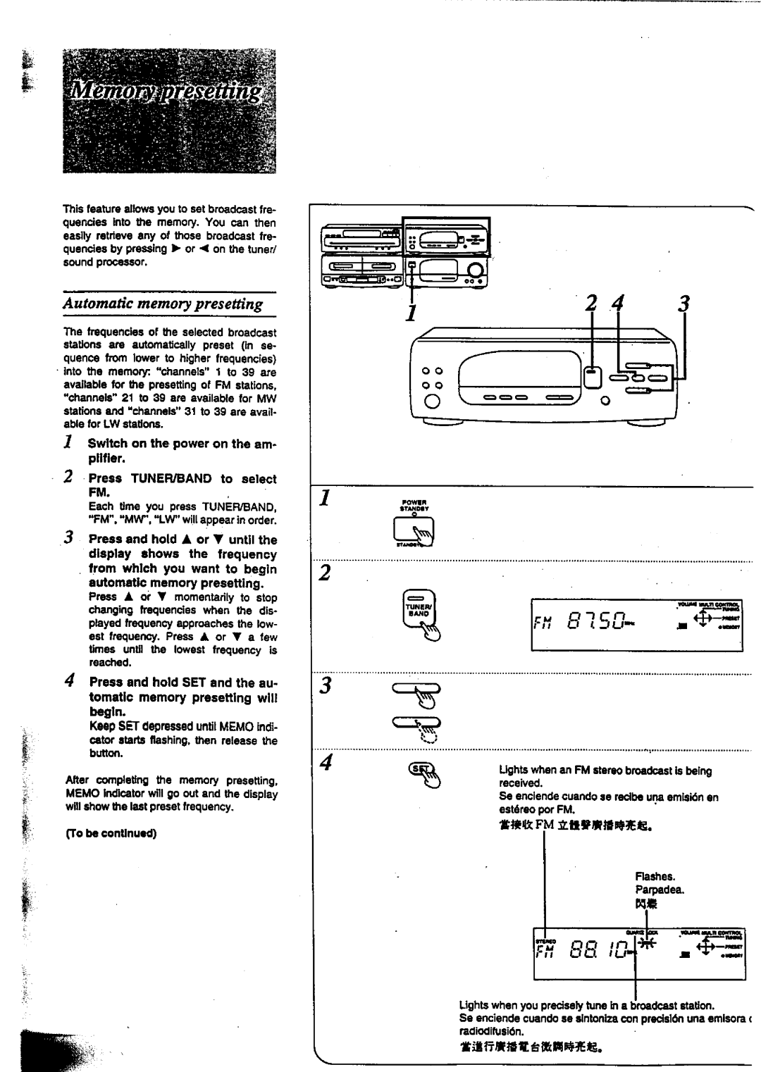 Technics SC-CH717 manual 