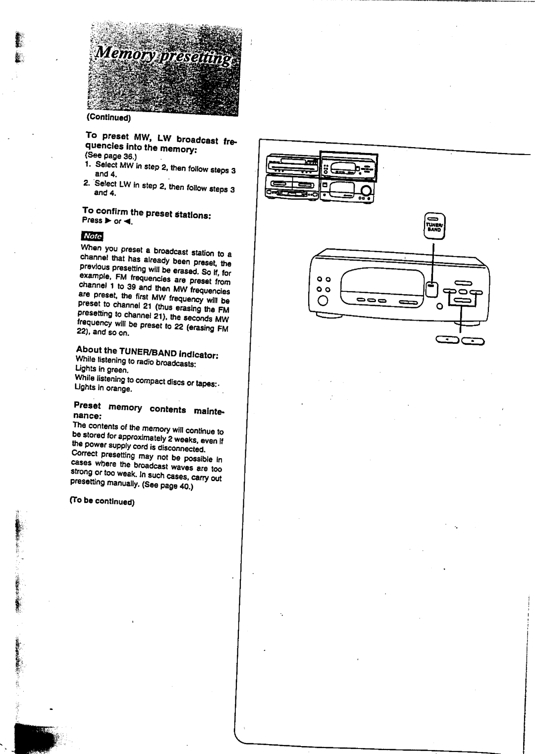 Technics SC-CH717 manual 