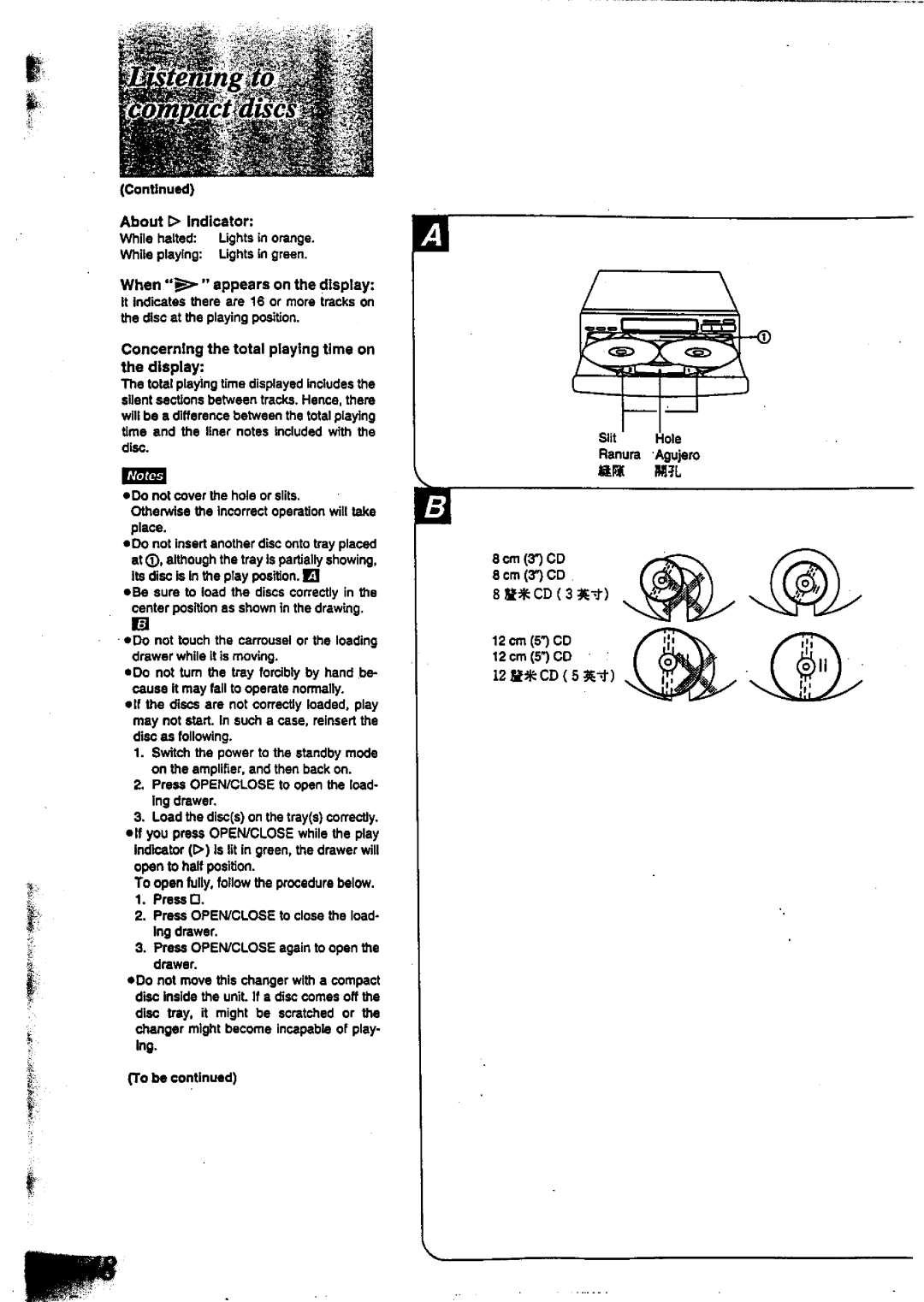 Technics SC-CH717 manual 