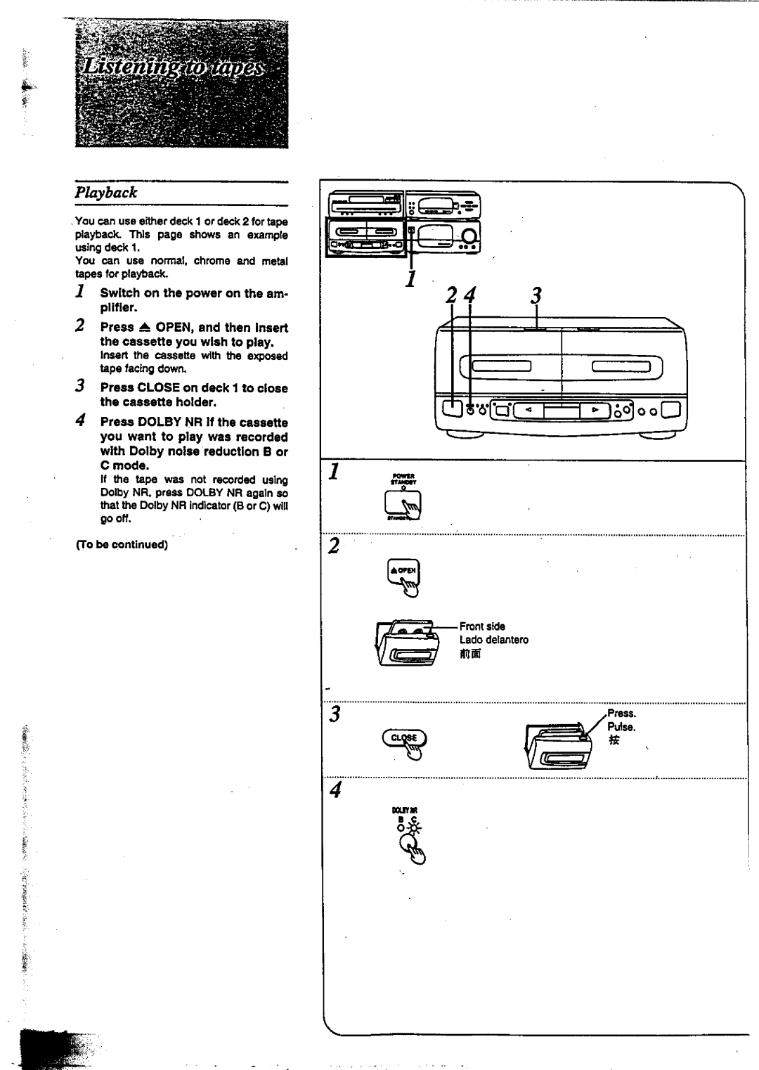 Technics SC-CH717 manual 