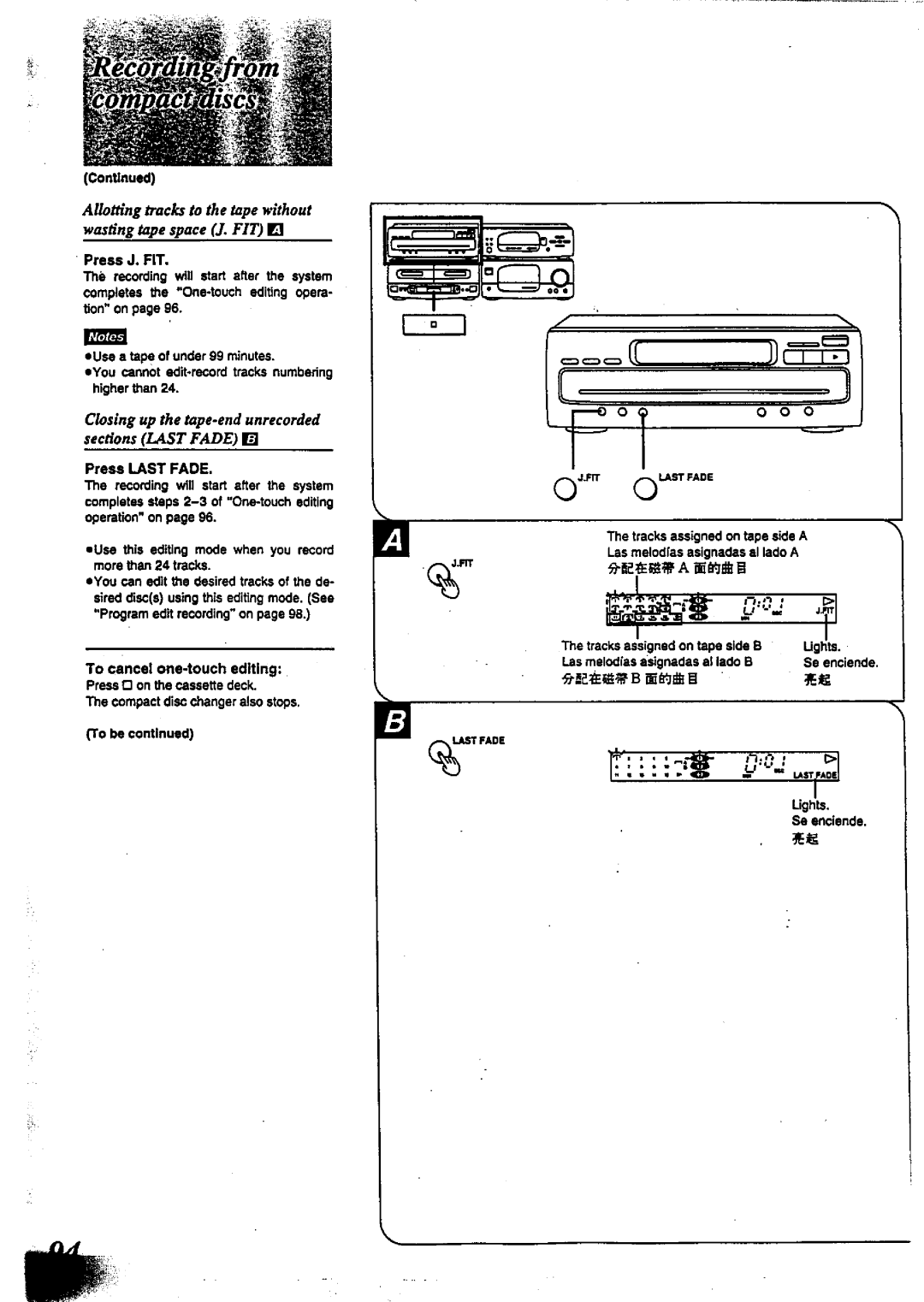 Technics SC-CH717 manual 