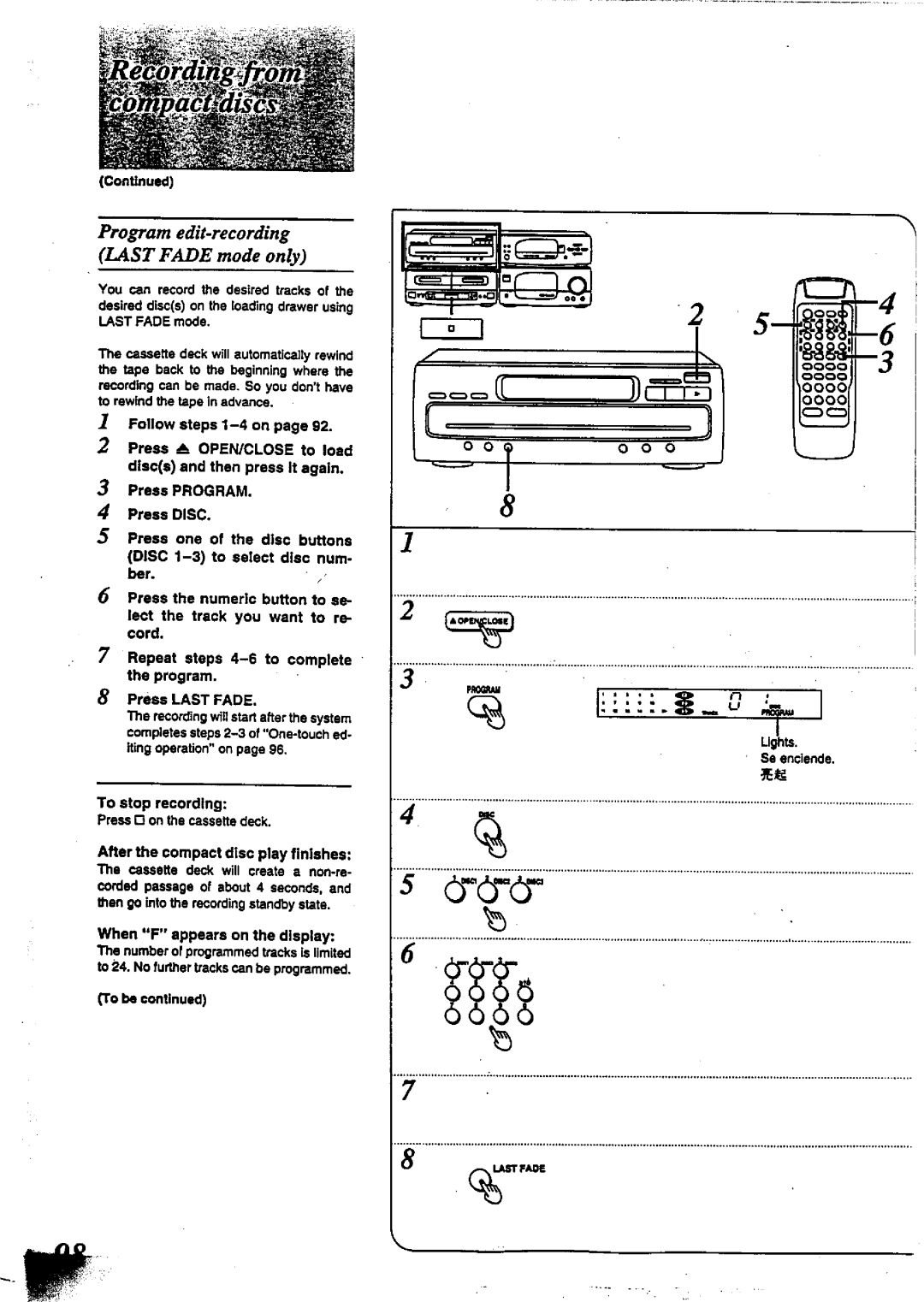 Technics SC-CH717 manual 