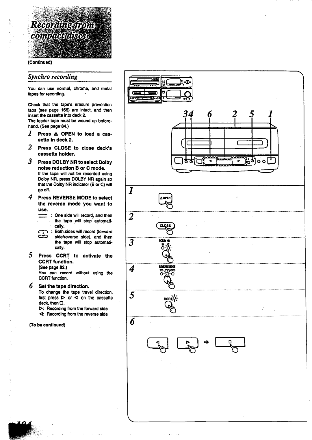 Technics SC-CH717 manual 