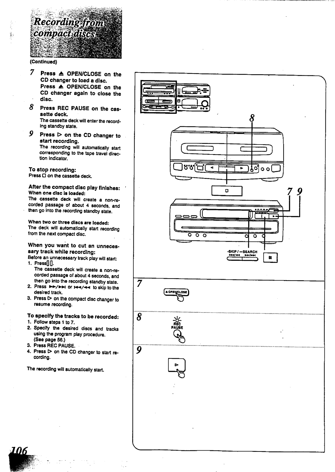 Technics SC-CH717 manual 