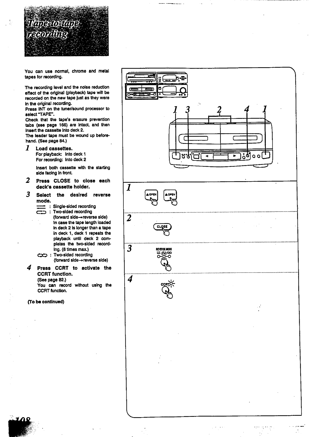 Technics SC-CH717 manual 