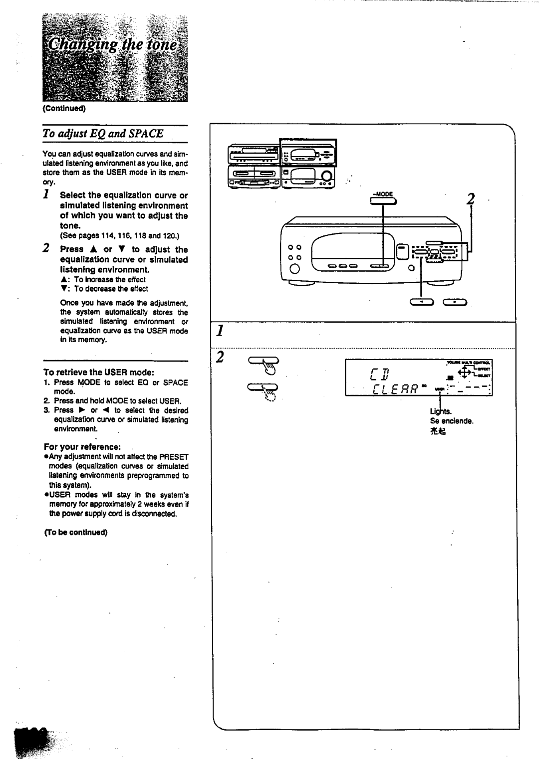 Technics SC-CH717 manual 