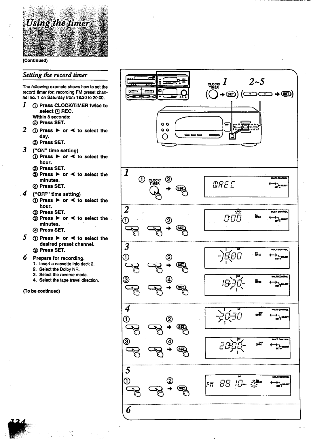 Technics SC-CH717 manual 