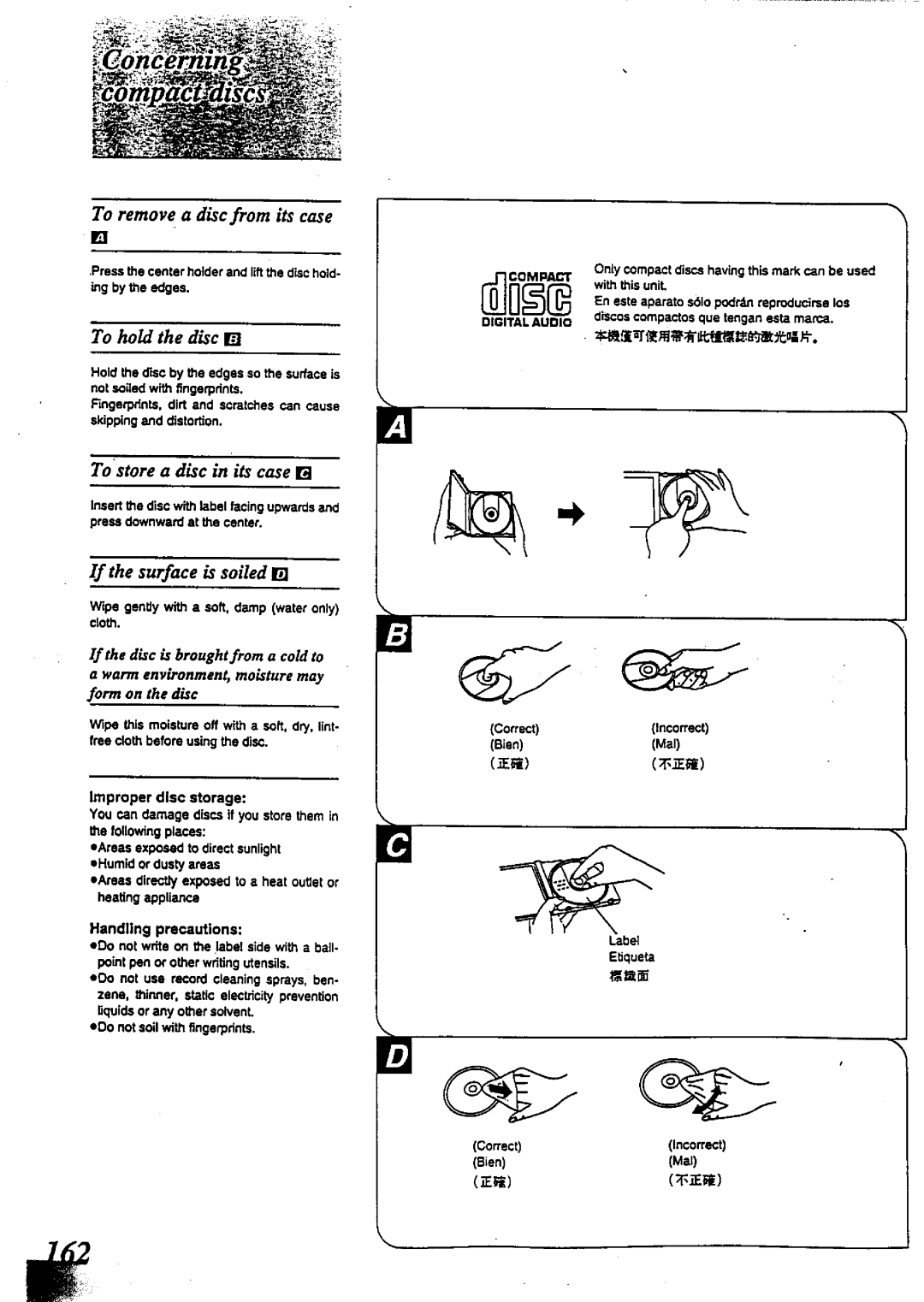 Technics SC-CH717 manual 