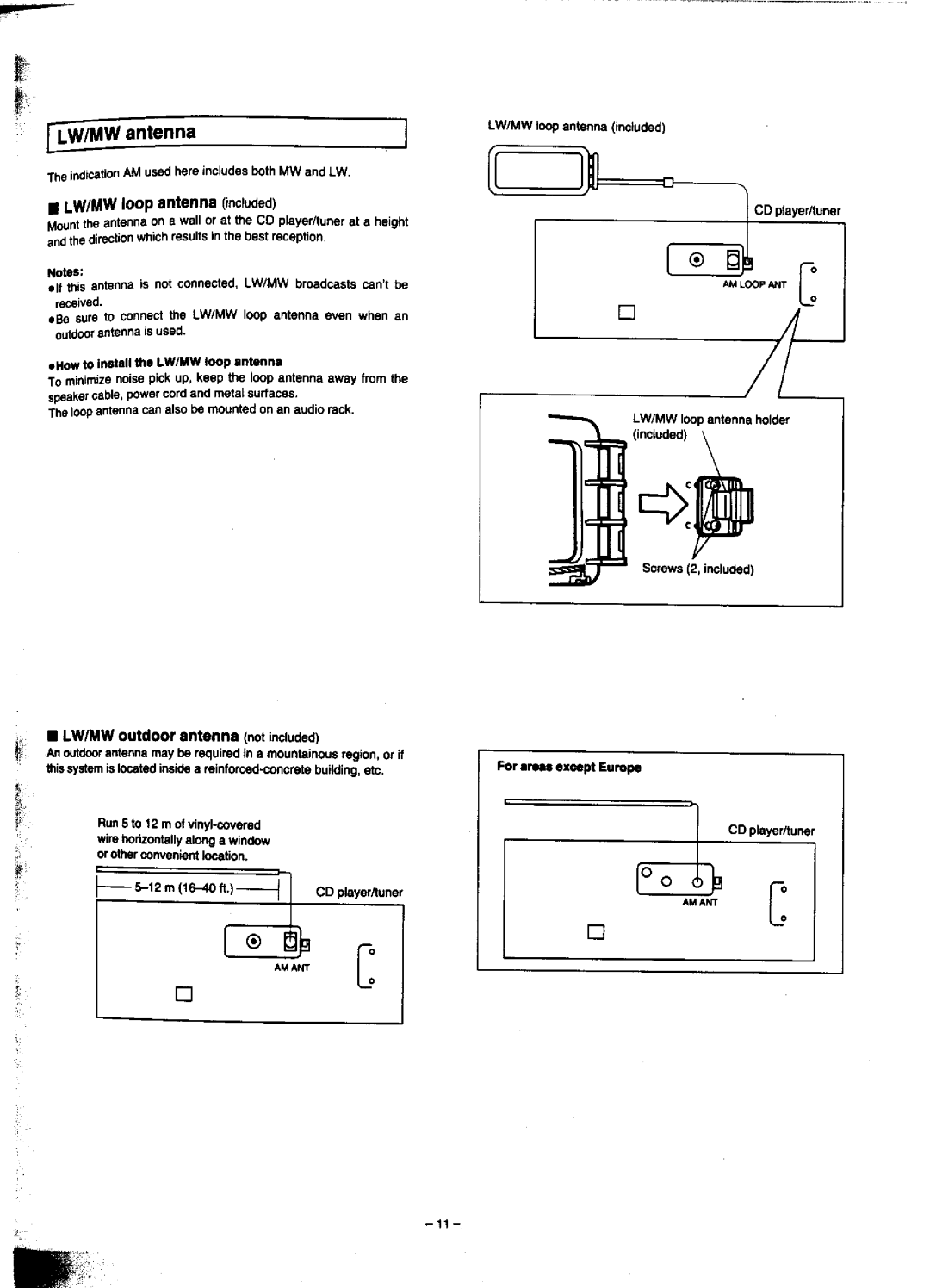 Technics SC-CH900 manual 