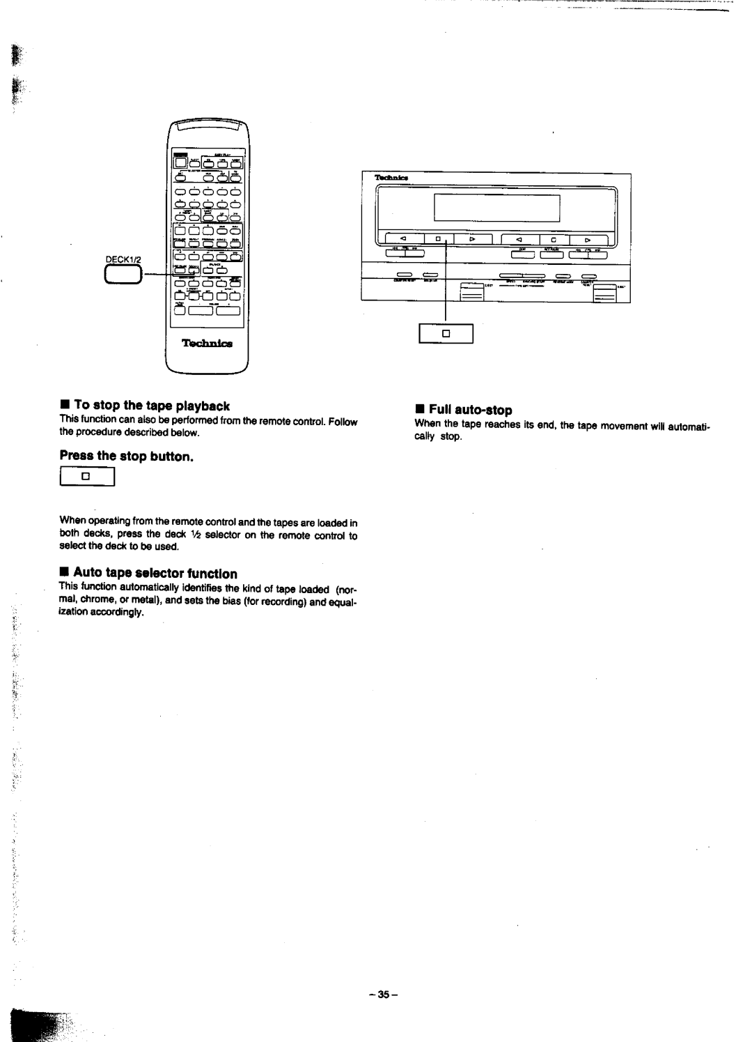 Technics SC-CH900 manual 