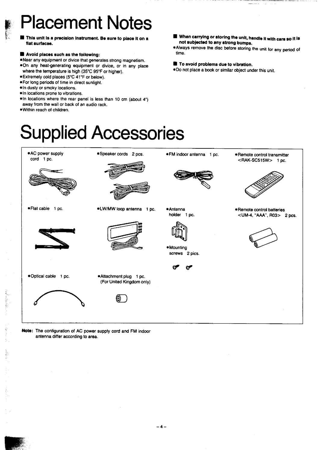 Technics SC-CH900 manual 