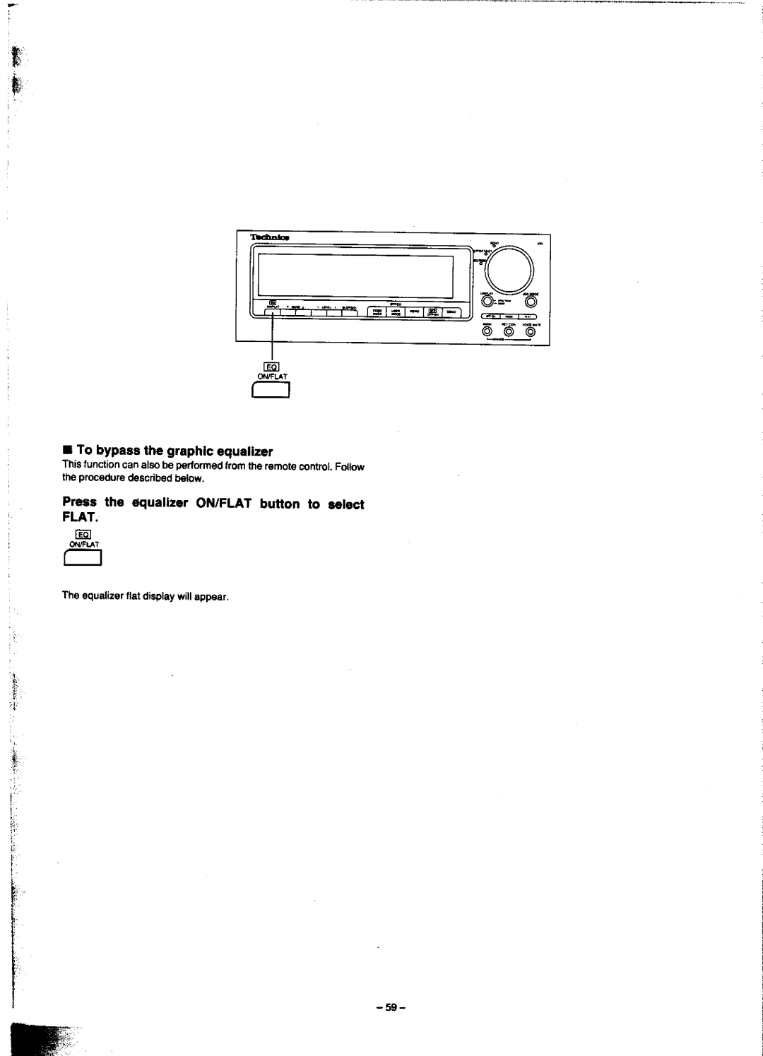 Technics SC-CH900 manual 