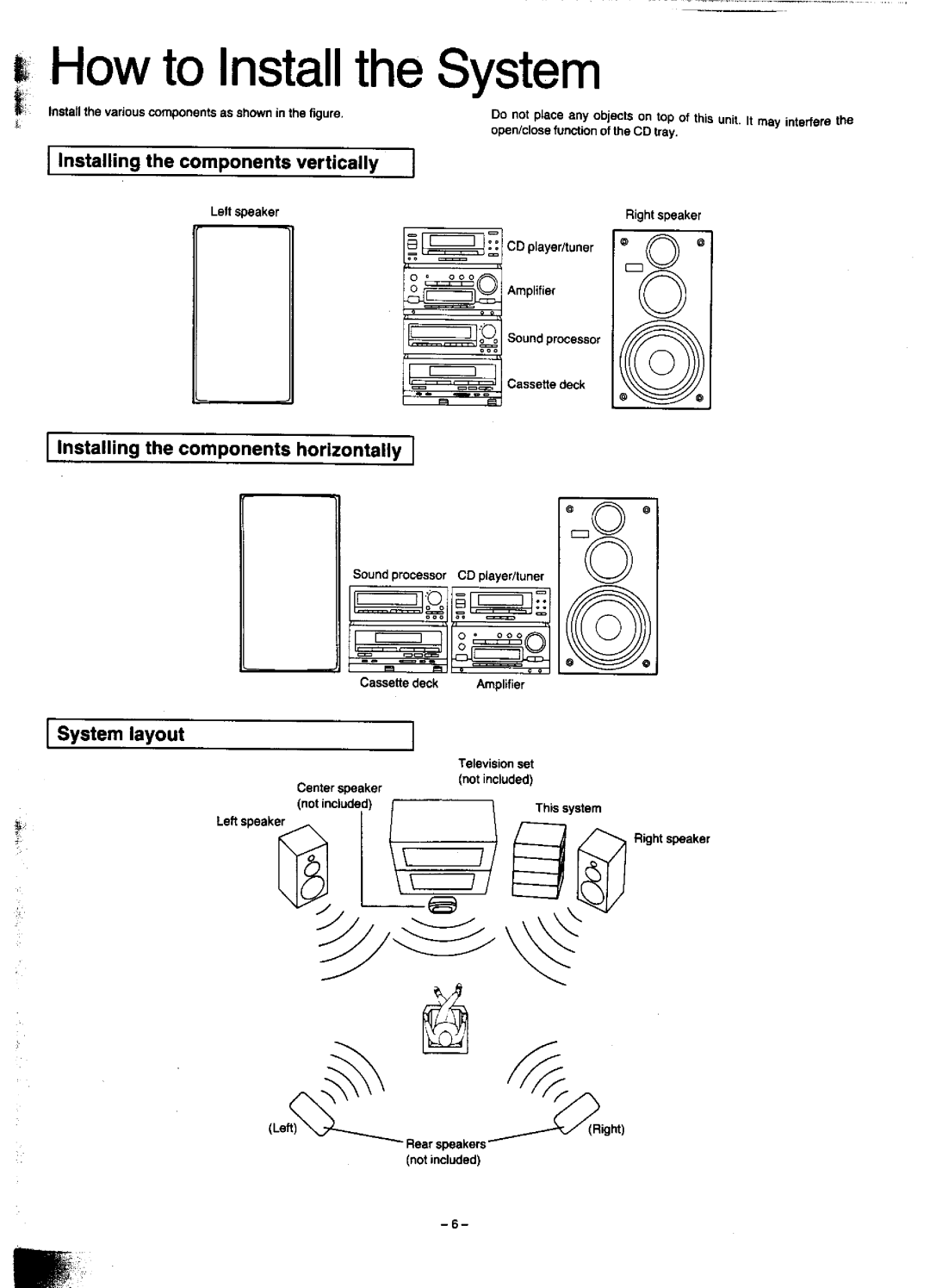 Technics SC-CH900 manual 