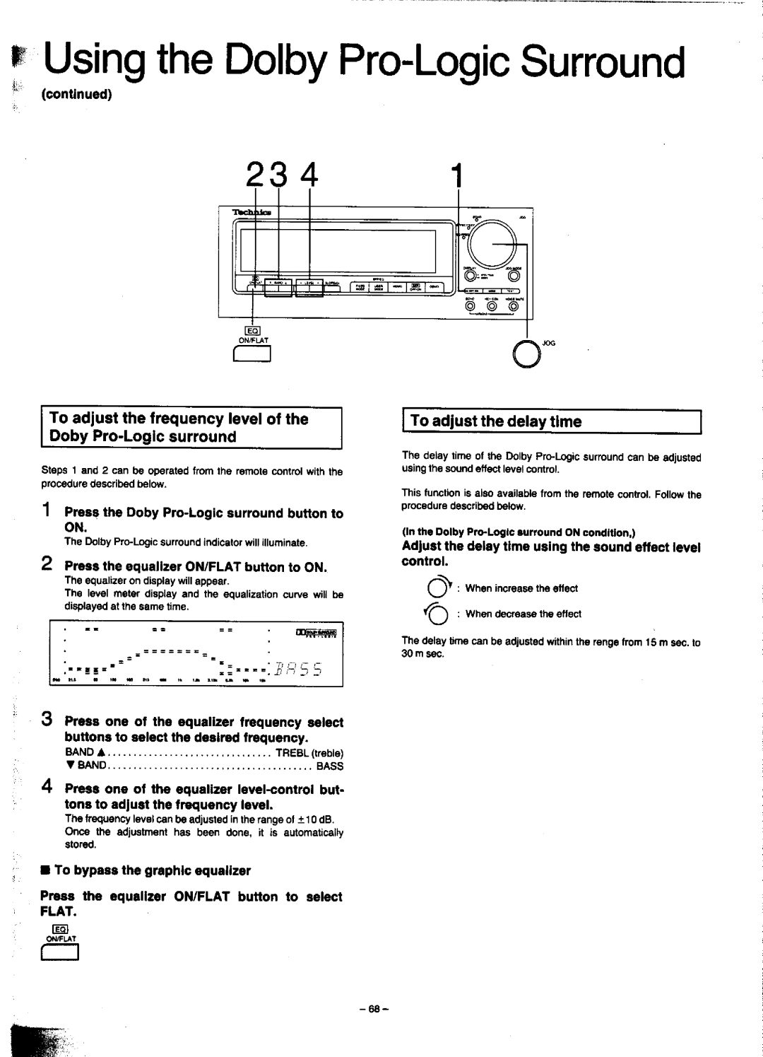 Technics SC-CH900 manual 